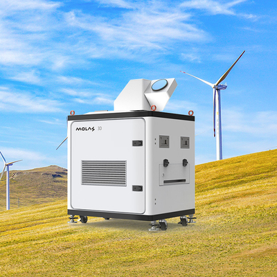 Ακριβής -50~50m/s Lidar Onshore Wind Με 0,1m/s Ακριβότητα 4km Βόρεια Περιοχή