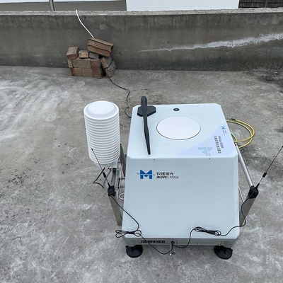 Ραντάρ με ακτίνες laser επίπεδο 12 αέρα Lidars Doppler αέρα Molas B300 300m ύψους