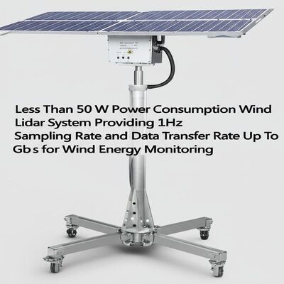 buy Λιγότερη από 50 W κατανάλωση ενέργειας Σύστημα wind lidar που παρέχει ταχύτητα δειγματοληψίας 1Hz και ταχύτητα μεταφοράς δεδομένων έως 1 Gbs για παρακολούθηση της αιολικής ενέργειας online manufacture