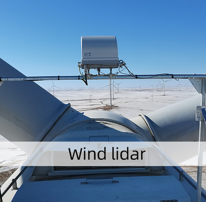 4 Beam Doppler Wind Lidar Ενοικίαση Eolos Molas Nl ±0,5° Ακρίβεια κατεύθυνσης