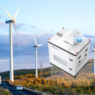 Μεγάλη εμβέλεια wind lidar με 15km απόσταση απόκτησης και ευρεία κατακόρυφη εμβέλεια από -10° έως 190°