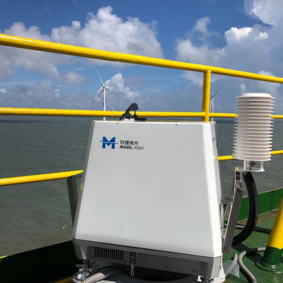 ραντάρ με ακτίνες laser 682mmx520mmx641mm ταχύτητας ανέμου ακρίβειας 100-240V 0.1m/S